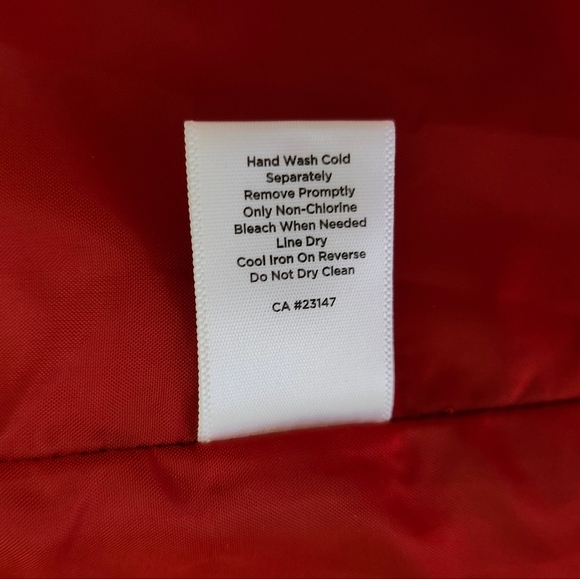 NWT Talbots Size 6 Pencil Skirt Red & White - Picture 14 of 14